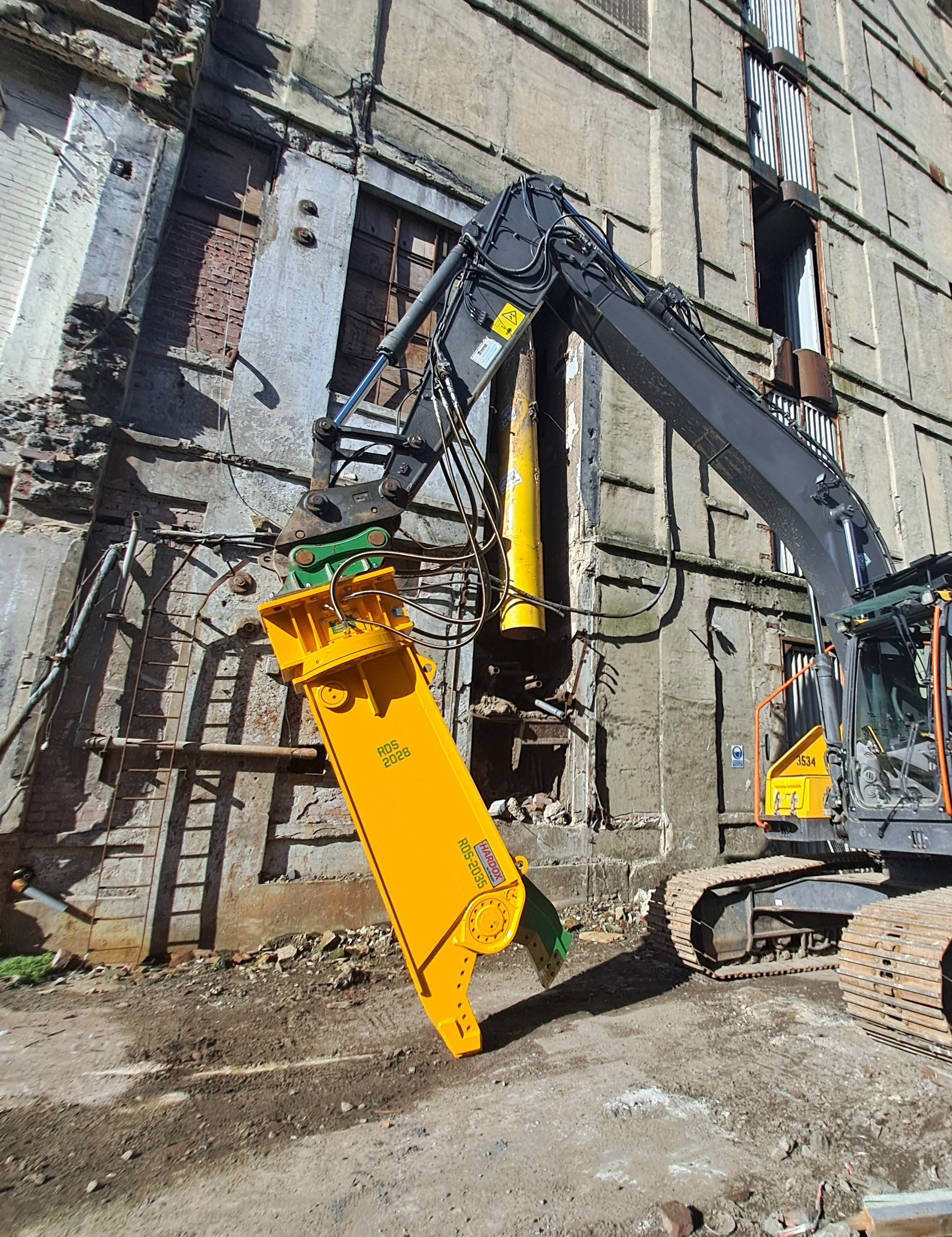 RDS-2028 Rotating Dedicated Shear in Action